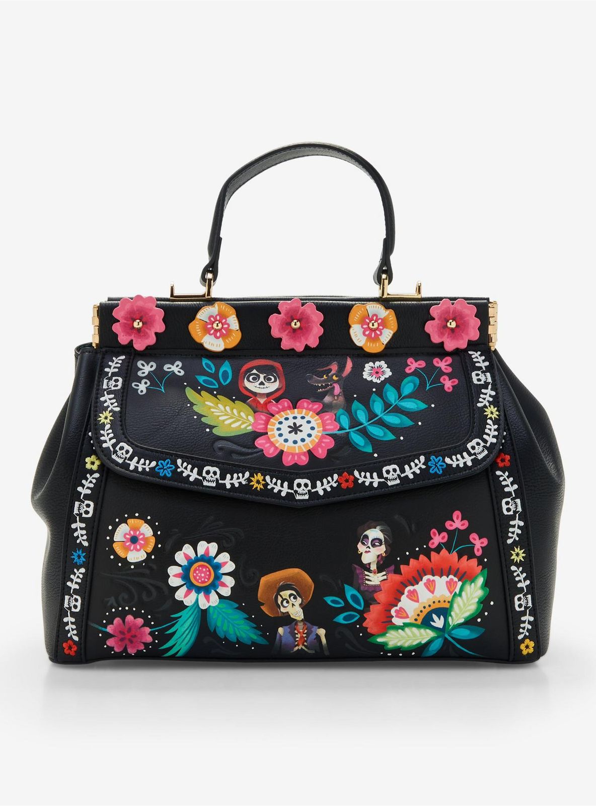 Bolso de mano floral Coco de Disney Pixar de Our Universe