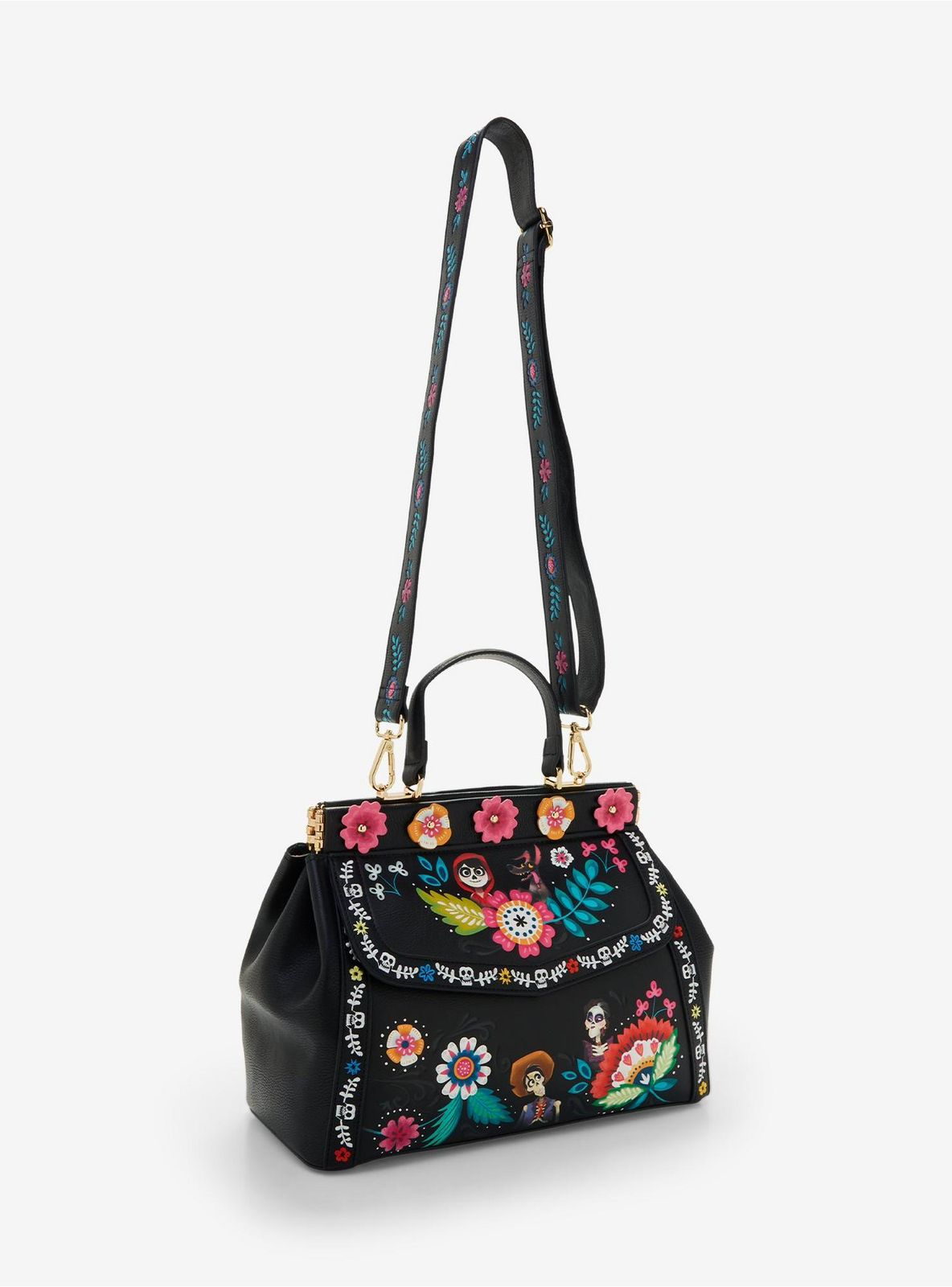 Bolso de mano floral Coco de Disney Pixar de Our Universe