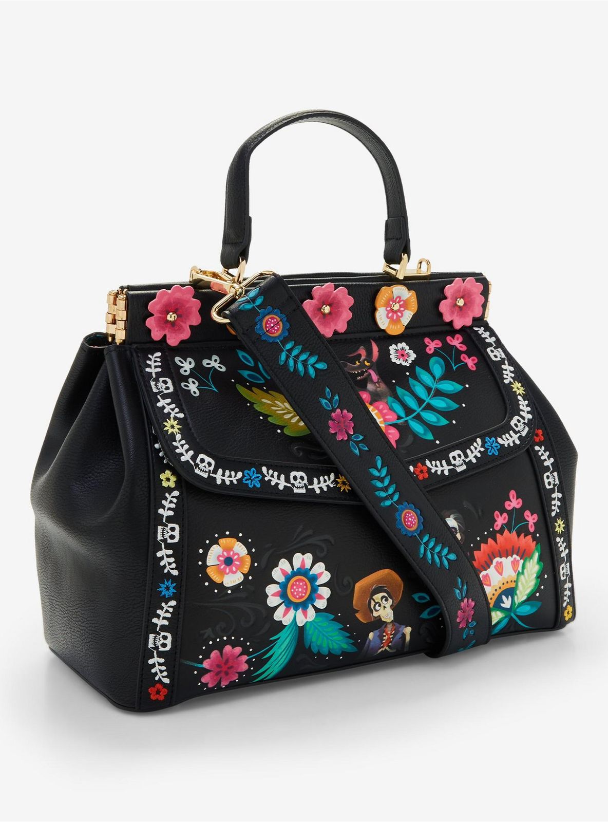 Bolso de mano floral Coco de Disney Pixar de Our Universe