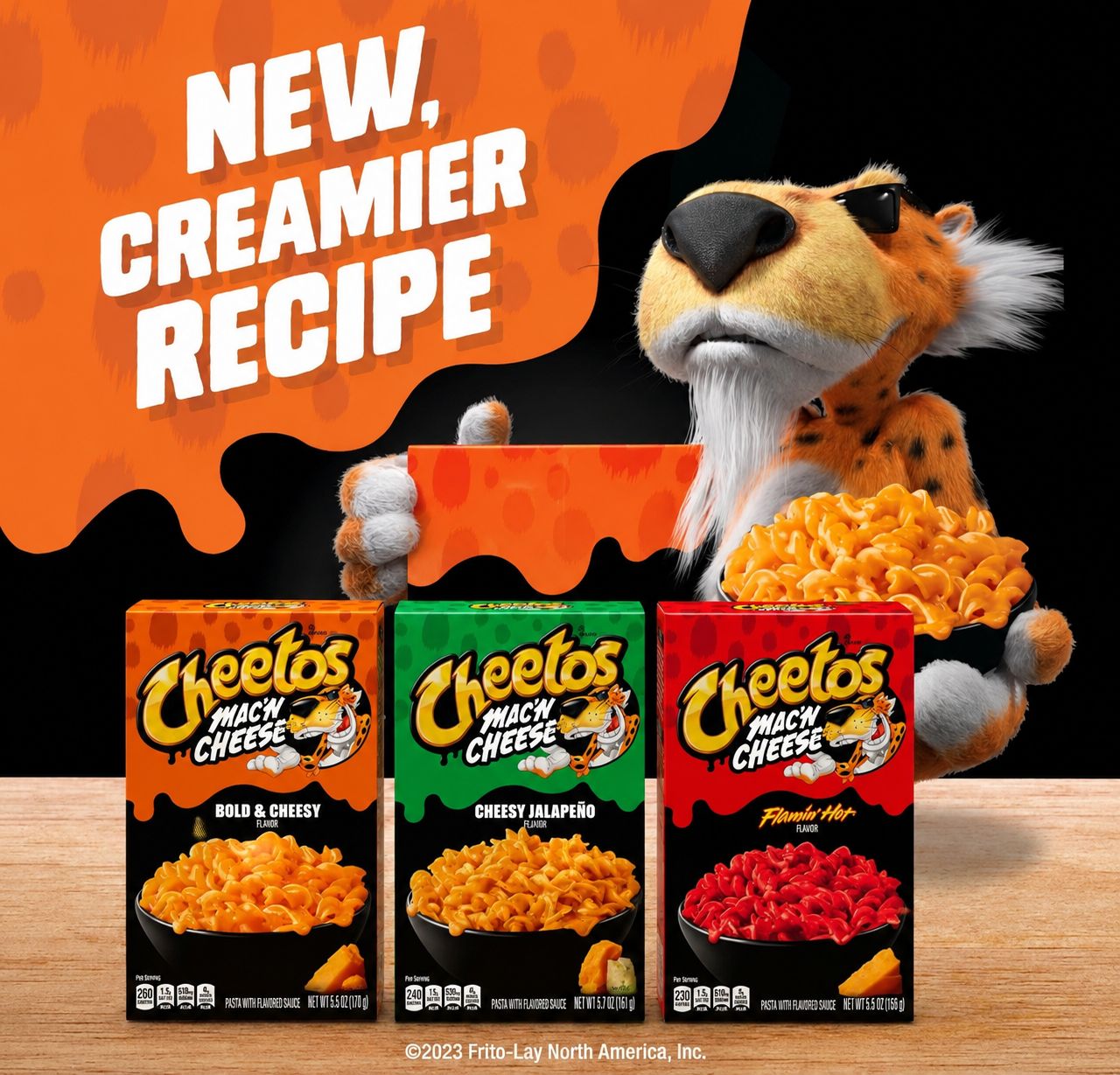 Cheetos Mac N Cheese Pasta con Salsa Saborizada Sabor Audaz y con Queso, Caja de 5.9 oz