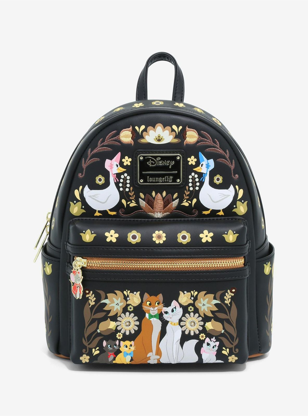 Mini mochila Loungefly Disney Los Aristogatos Folk