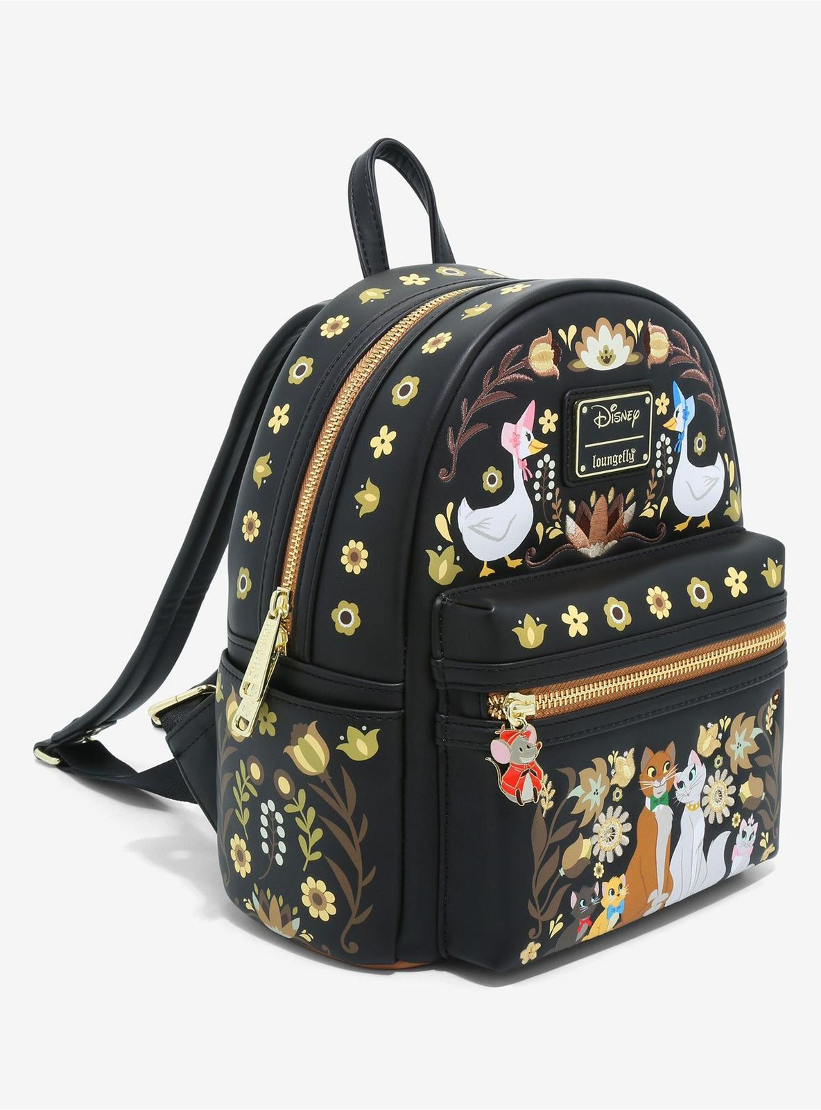 Mini mochila Loungefly Disney Los Aristogatos Folk