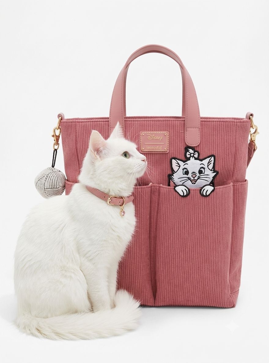 Bolso tote Loungefly Disney Los Aristogatos de Corduroy Marie