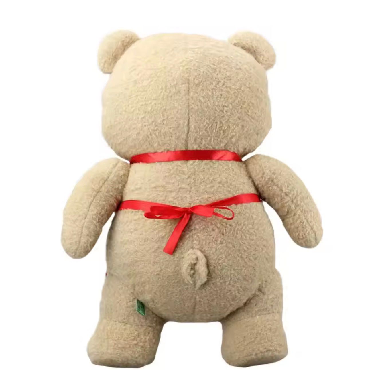 Oso ted, peluche con traje y mandil