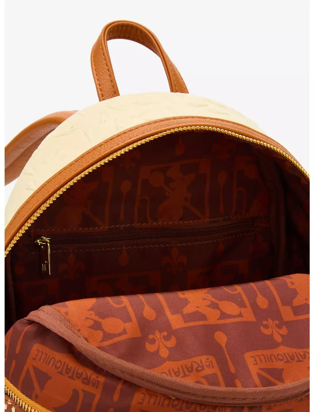 Mini Mochila Loungefly Disney Pixar Ratatouille Remy Food