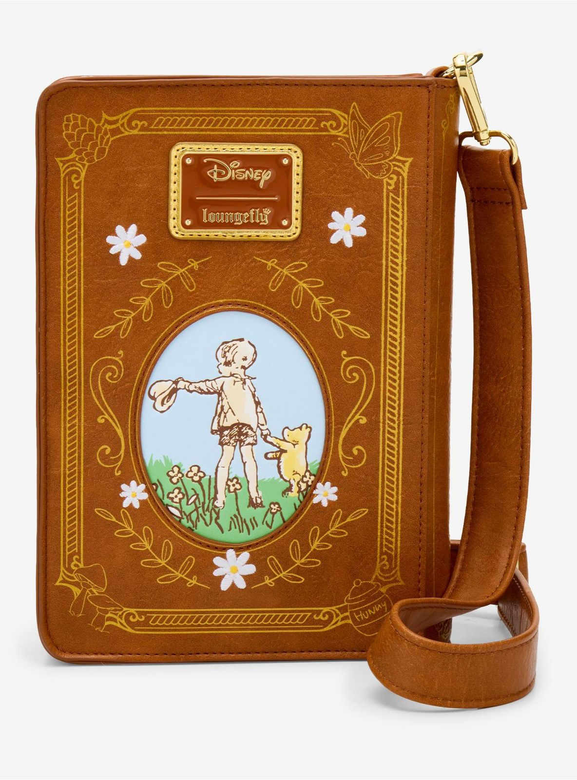 Bolso bandolera Loungefly Disney Winnie the Pooh con figura de libro